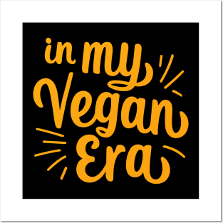 Vegan Era Shirt | Green Food Sweatshirt | Vegetable Lover Top | Plant Based Living | Gift for Healthy Life Enthusiasts Posters and Art
